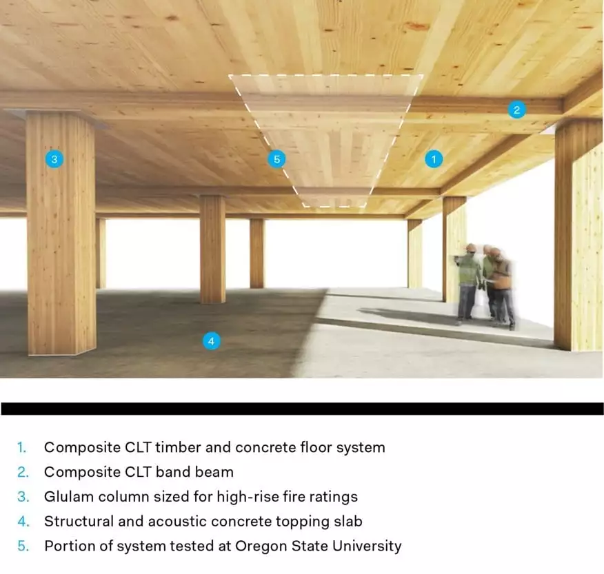 SOM Composite Flooring Illustration