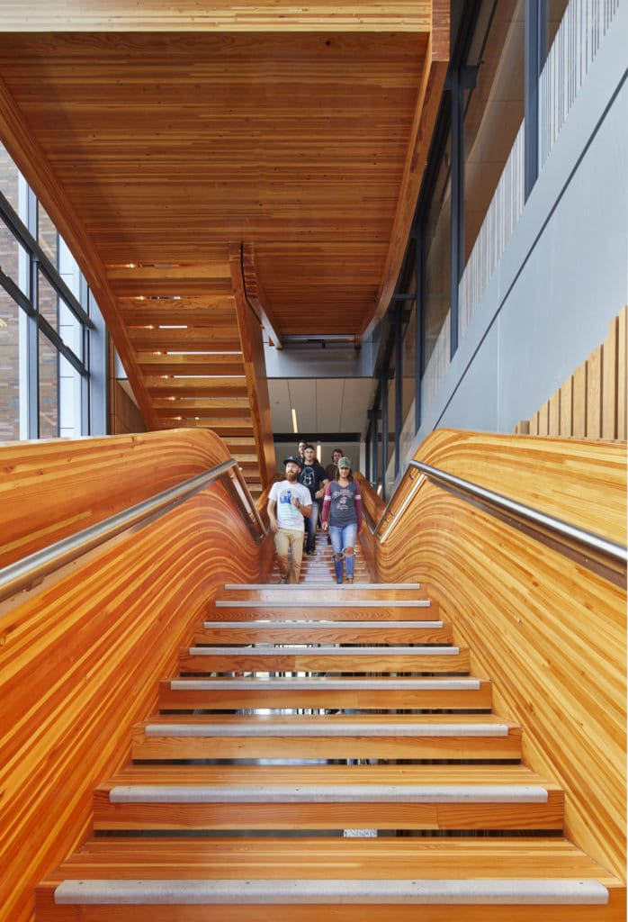 CLT Stairs at WSU Everett