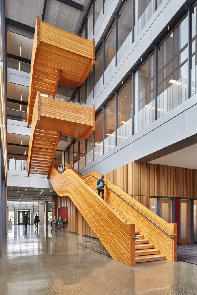 CLT Stairs at WSU Everett