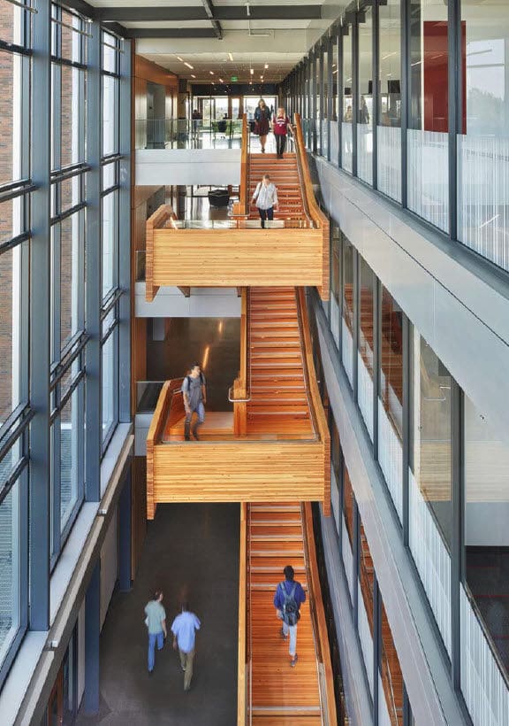 CLT Stairs at WSU Everett