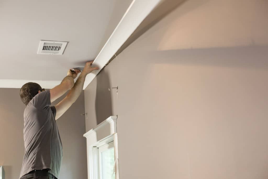 Indoor Wood Renovation - Wall Preparation image