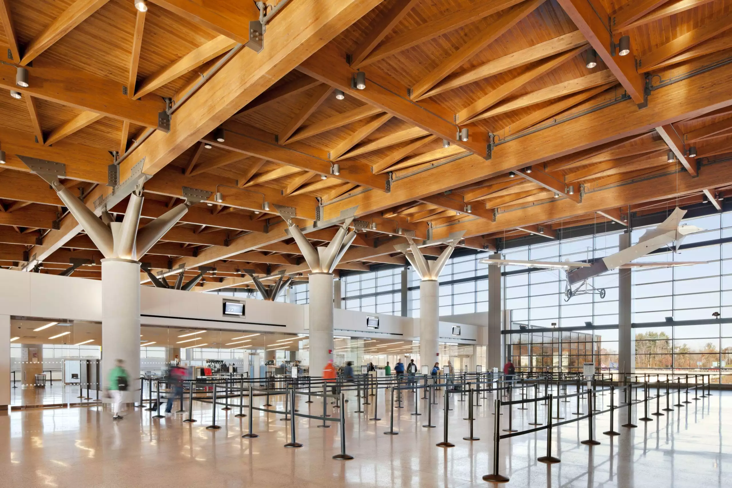 Portland International Jetport Think Wood